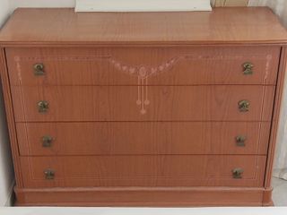 Cómoda de madera 4 cajones