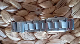 Reloj Casio Mujer Rosa y Plateado.