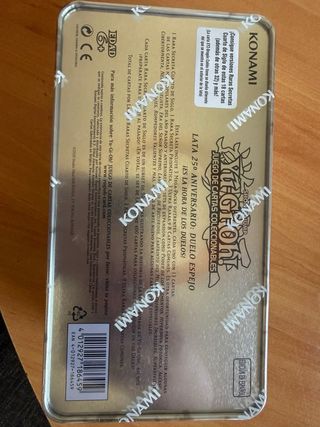 Lata metálica Yu-Gi-Oh! 25 Aniversario