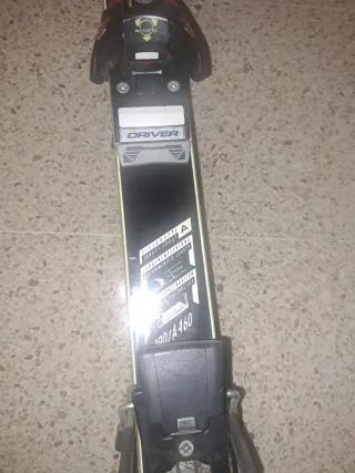 Esquís Fischer con fijaciones