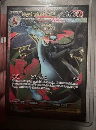 Carta Pokémon Mega Charizard X ex