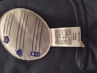 Mono de esquí infantil azul marino