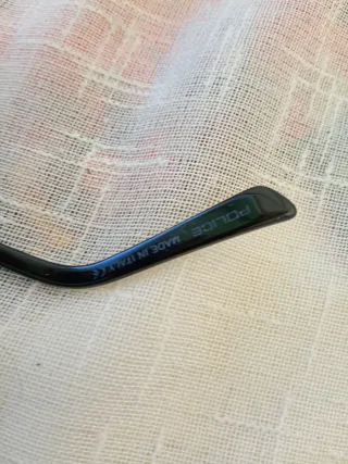 Occhiali da sole Police blu e oro