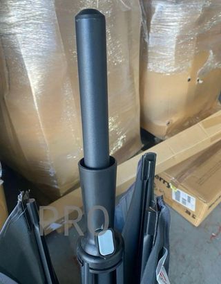 Sombrilla balcón  180x120cm negra Rethink