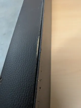 Canapé abatible polipiel y madera