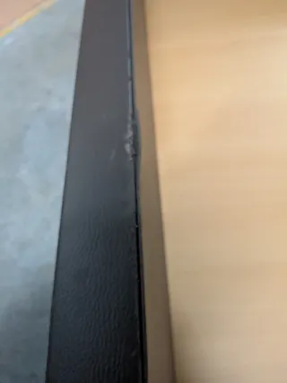 Canapé abatible polipiel y madera