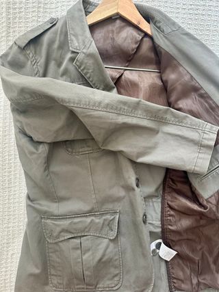 Chaqueta H&M Verde Militar Talla L