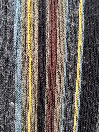 Bufanda de rayas multicolor