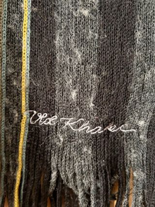 Bufanda de rayas multicolor