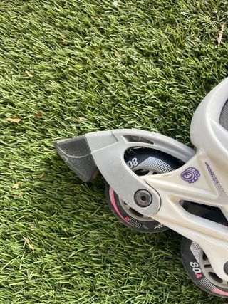 Patines en línea talla 35 niña morado