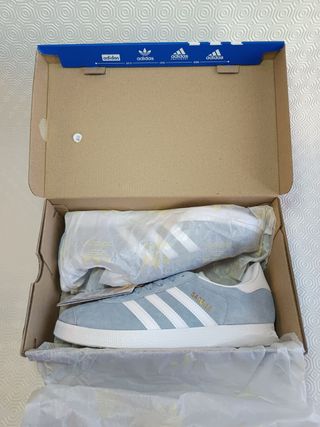 Adidas Originals Gazelle JR6283 Blu 44
