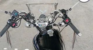 Moto Cruiser 250cc Negra