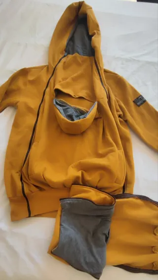 Sudadera Macropus Porteo/Embarazo Talla L (Unisex)