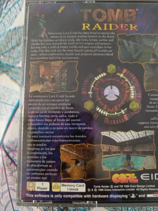 Tomb Raider PlayStation PAL