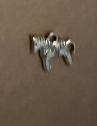 Colgante caballo plata para pulseras