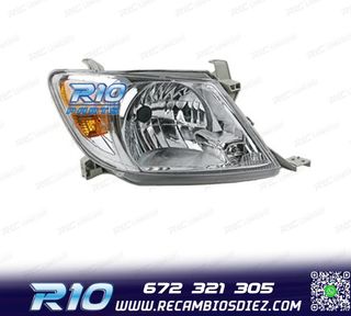 FARO DCH TOYOTA HILUX VIGO PICK-UP 05-11 FONDO CROMO