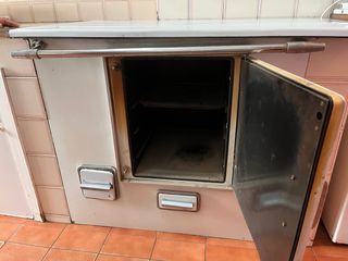 Cocina calefactora de carbón  !!URGE!!