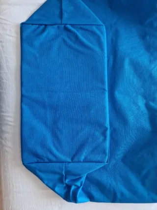 Bolso de playa Benetton azul