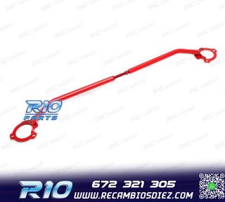 BARRA ESTABILIZADORA AJUSTABLE SEAT LEON 13-20 ROJO