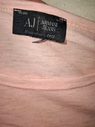Camisa Armani Jeans Mujer Rosa