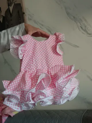Traje de flamenca talla 2