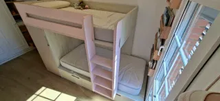 Litera Cama Tren Infantil-Juvenil
