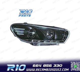 FAROS VOLKSWAGEN VW SCIROCCO 15- NEGRO