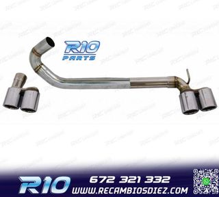 KIT ESCAPE BMW F30 F31 LOOK M3 COLAS DOBLES AMBOS LADOS