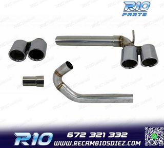 KIT ESCAPE BMW F30 F31 LOOK M3 COLAS DOBLES AMBOS LADOS