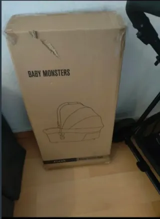 Silla de paseo + capazo Baby Monster