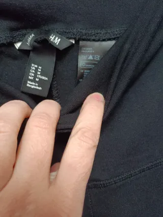 Leggings premamá negros