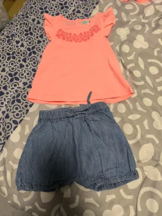 Conjuntos verano bebé 6-9 meses