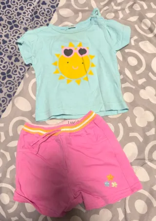 Conjuntos verano bebé 6-9 meses