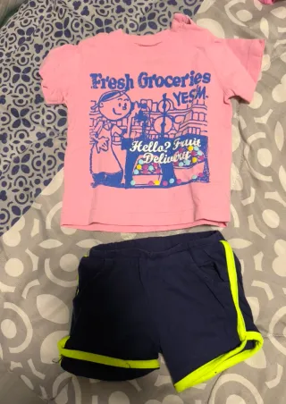 Conjuntos verano bebé 6-9 meses