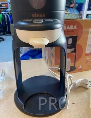 Riscaldatore per biberon Bib'Expresso di Béaba, istantaneo, rapido, a bagnomaria, blu mezzanotte