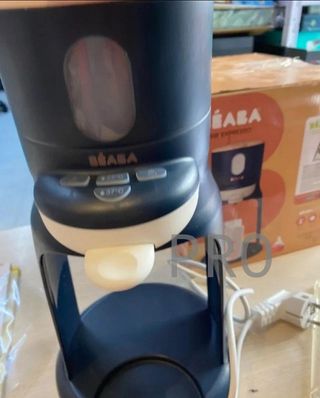 Riscaldatore per biberon Bib'Expresso di Béaba, istantaneo, rapido, a bagnomaria, blu mezzanotte