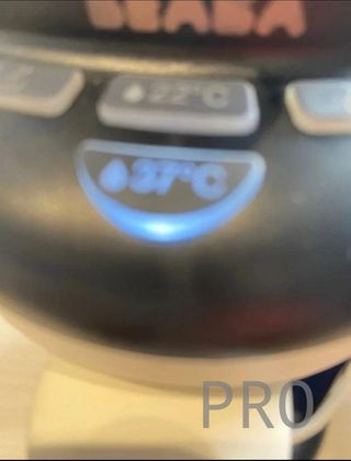 Riscaldatore per biberon Bib'Expresso di Béaba, istantaneo, rapido, a bagnomaria, blu mezzanotte