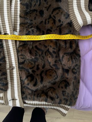 Cardigan donna stampa animalier