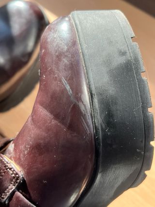 Botines de tacón con cordones