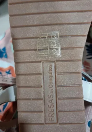 Sandalias Fresas Talla 38