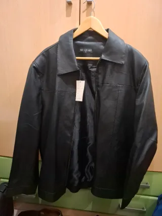 Cazadora efecto piel MEY LON MEY Talla L