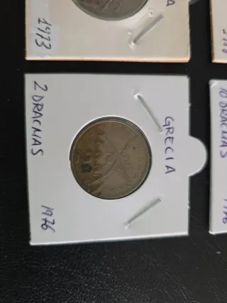 Lote monedas Grecia Dracmas 1973-1988