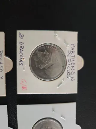Lote monedas Grecia Dracmas 1973-1988