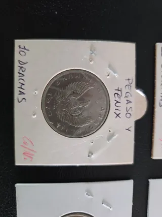 Lote monedas Grecia Dracmas 1973-1988