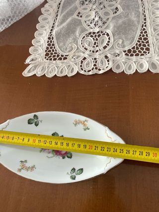 Bandeja porcelana Bohemia antigua