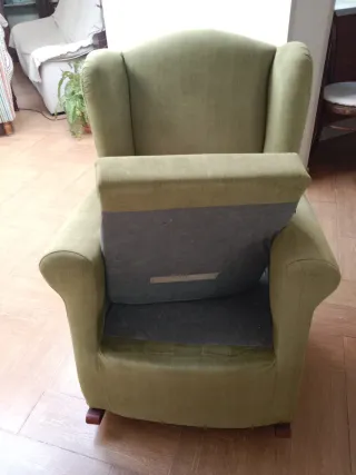 2 Poltrone Relax con Schienale Verde