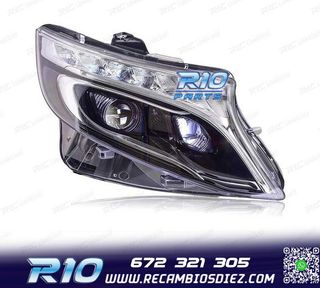 FAROS MERCEDES CLASE V W447 VITO 14-20 FULL LED
