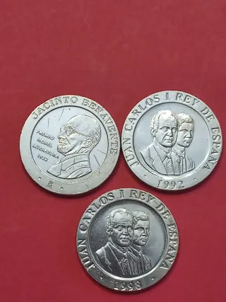 Lote 3 monedas 200 Pesetas España