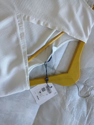 Blusa sin mangas corte inglés beige