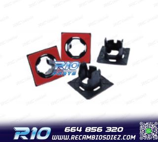 KIT 4 SOPORTES PDC BMW F10 F11 PARAGOLPES DELANTERO LOOK M